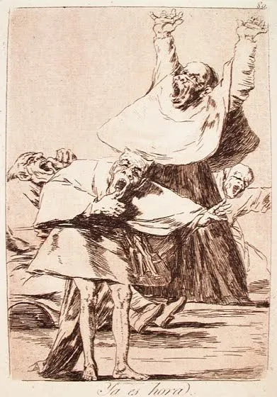 Caprichos Etching It Is Time, 1796–97